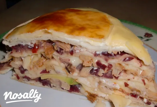 Rakott tortilla torta Rakott tortilla torta