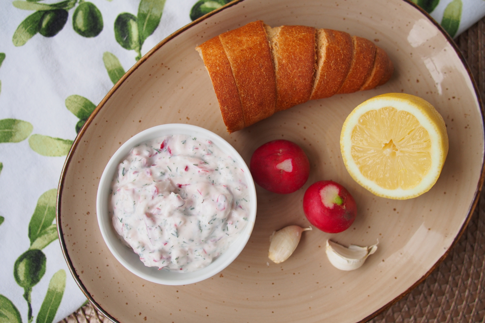 Retektzatziki görög joghurttal Retektzatziki görög joghurttal
